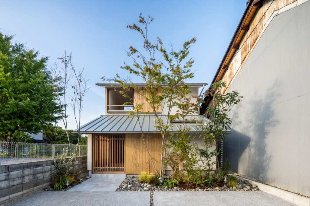 Japanese Style House. Decorated In A Modern, Minimalist Style